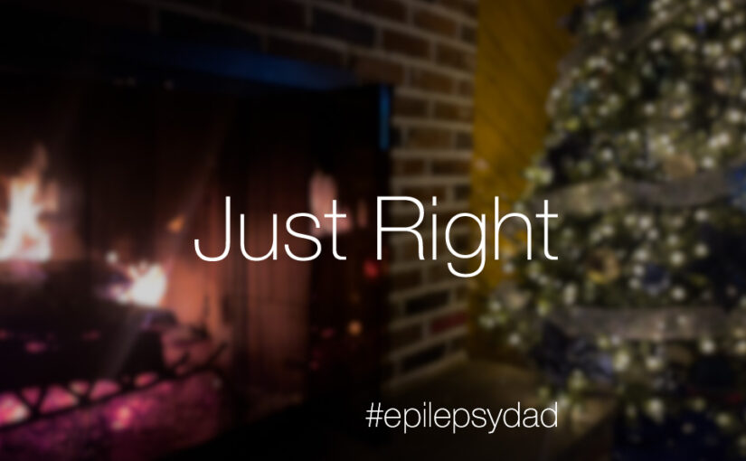 just right christmas epilepsy epilepsydad parenting special needs